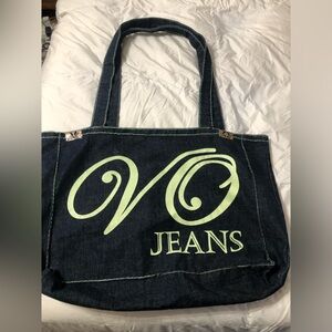 V O JEANS TOTE/SHOULDER JEAN BAG